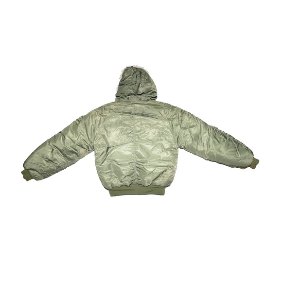 Cold F33t Airbrush Hooded Bomber Jacket - Picture 2 of 5